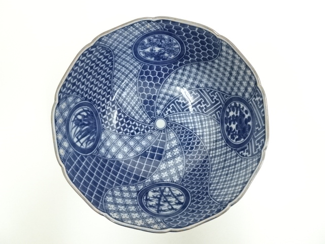 道具 ] - 道具 京焼 樋口一星造 青華祥瑞鉢（共箱） | ネットショップ